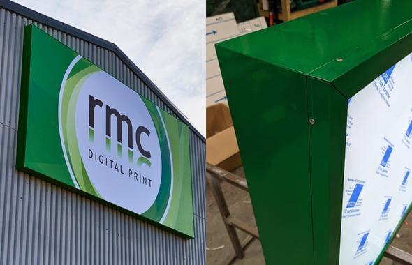 Flex face Vs Acrylic sign - Brownings Ltd Sign Makers Hull